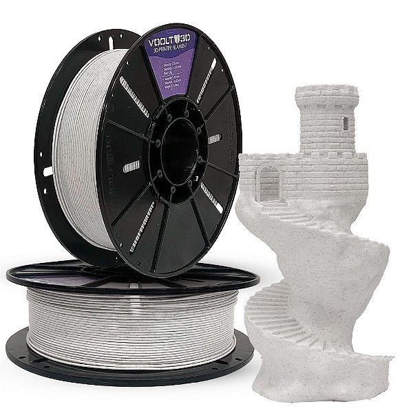 Filamento Voolt 3D ABS Marmorizado High Speed Premium - 1Kg