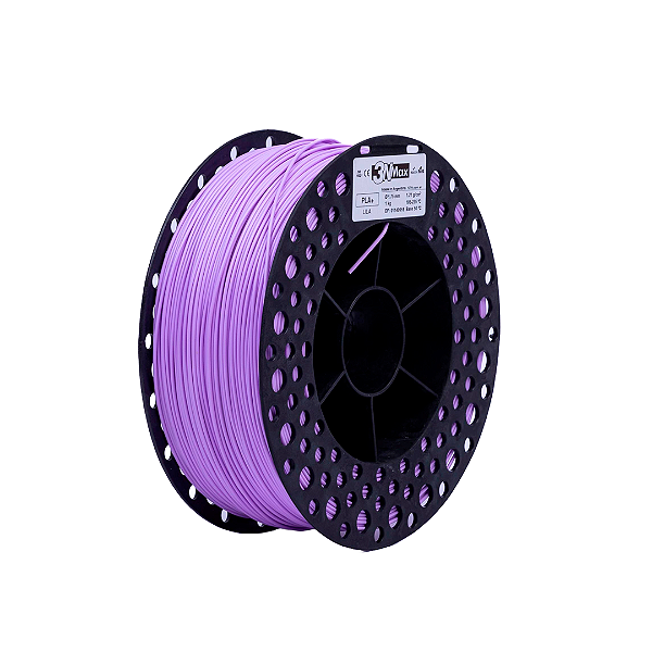 Filamento 3NMax PLA Lilás PLA+ Matte 1.75mm 1Kg