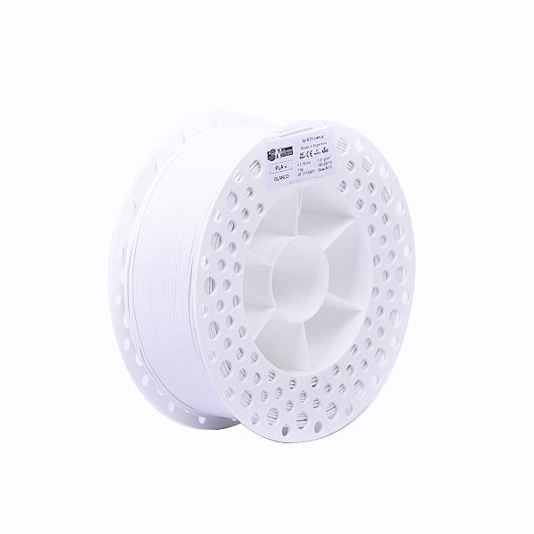 Filamento 3NMax PLA Branco PLA+ Matte 1.75mm 1Kg