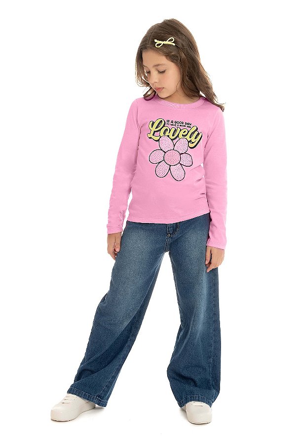 BLUSA M/MALHA LOVELY