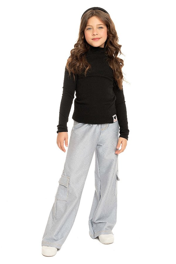 BLUSA GOLA RIBANA CANELADA