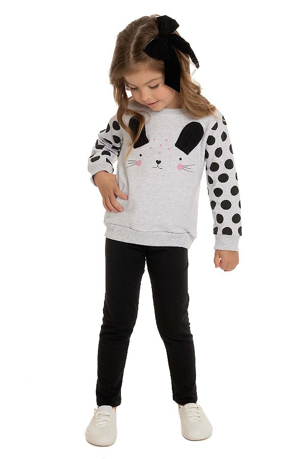 CJ CASACO C/ LEGGING MOLECOTTON COELHINHA BG6977