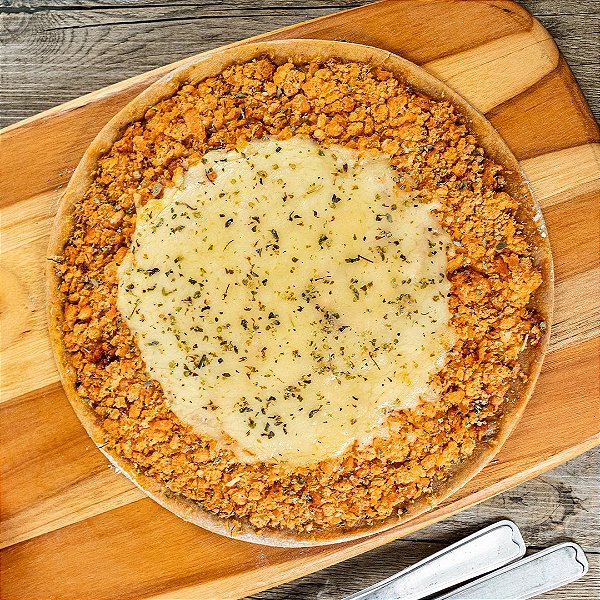 Pizza Integral de Salmão com Muçarela Light - 300gr