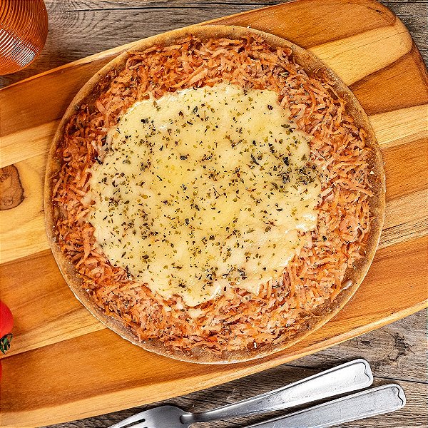 Pizza Integral de Peito de Peru com Muçarela - 300gr