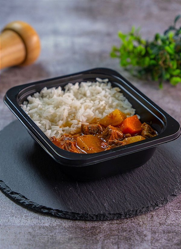 Carne de Panela com Arroz Branco - 250 gramas