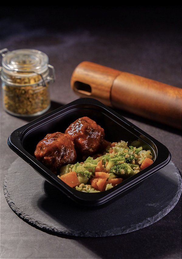 Almôndegas de Carne com Mix de Legumes (250gr)