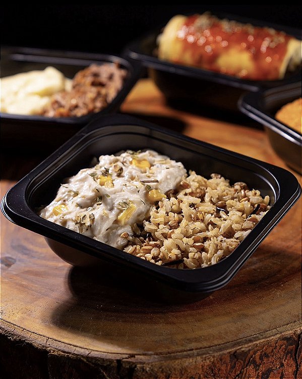 Frango Cremoso com Arroz 7 Grãos (250 gr)