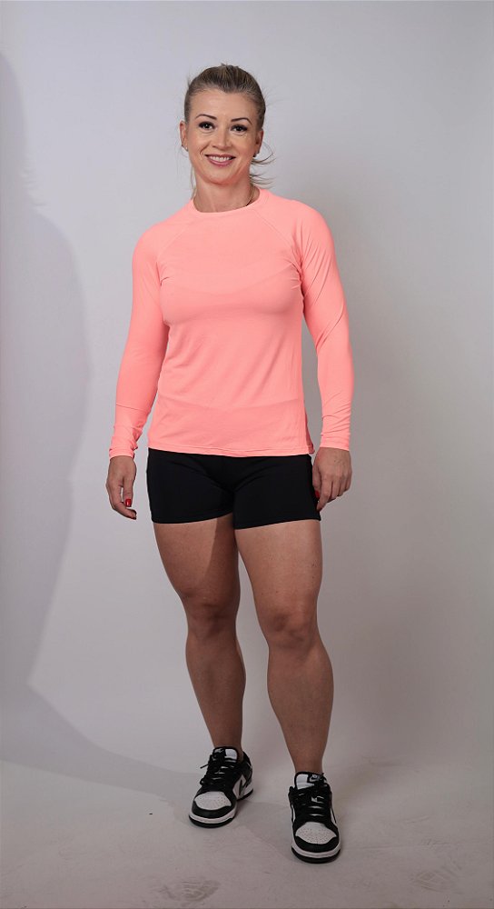 BLUSA CORAL MGA LONGA