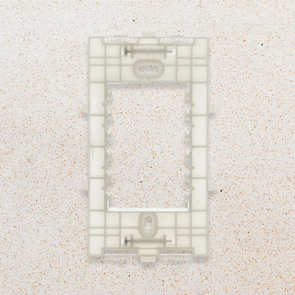SUPORTE 4X2 - NEUTRO - CLEAN/SLEEK