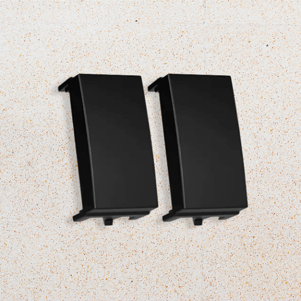 MÓDULO CEGO 2 UNIDADES - PRETO FOSCO (EBONY) - SLEEK CLEAN