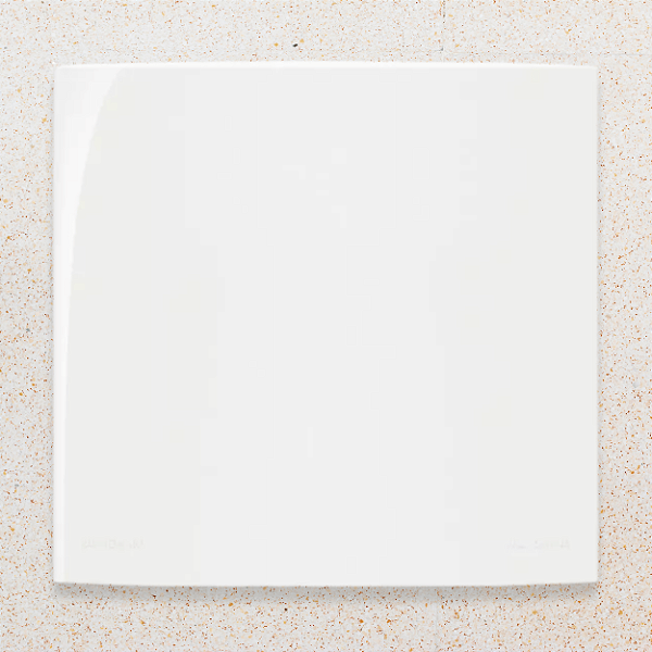 PLACA 4X4 - CEGA - BRANCO BRILHO - SLEEK
