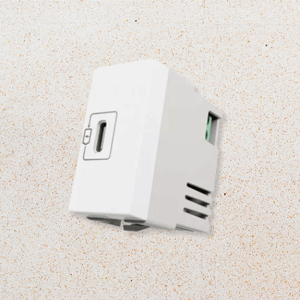 MÓDULO CARREGADOR USB - TIPO C - BRANCO - INFINITI