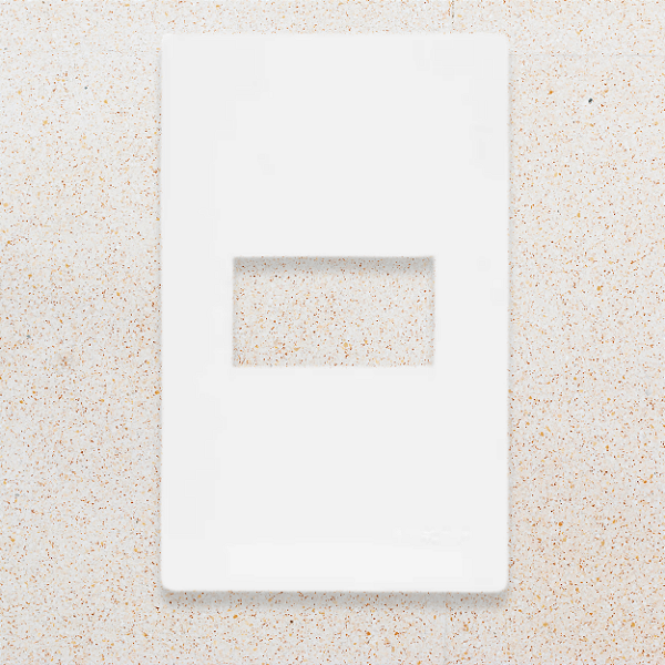 PLACA 4X2 - 1 POSTO - BRANCO - INFINITI