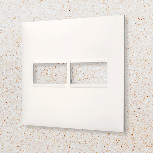 PLACA - 4X4 - 2 POSTOS - BRANCO - PIAL|Plus+