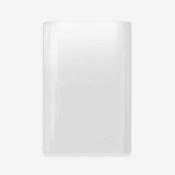 PLACA + SUPORTE 4X2 - CEGA - BRANCO - NOVARA