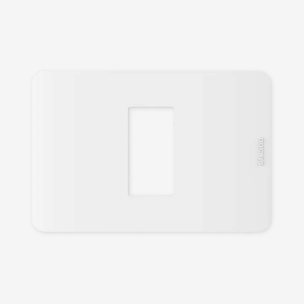 PLACA 4X2 - 1 POSTO - BRANCA – MATIX GO – JA4803M1JW