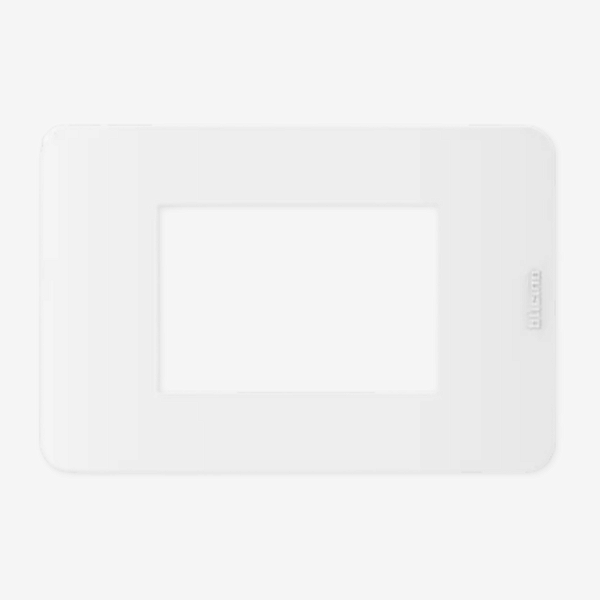 PLACA 4X2 - 3 POSTOS - BRANCO - MATIX GO - JA4803JW