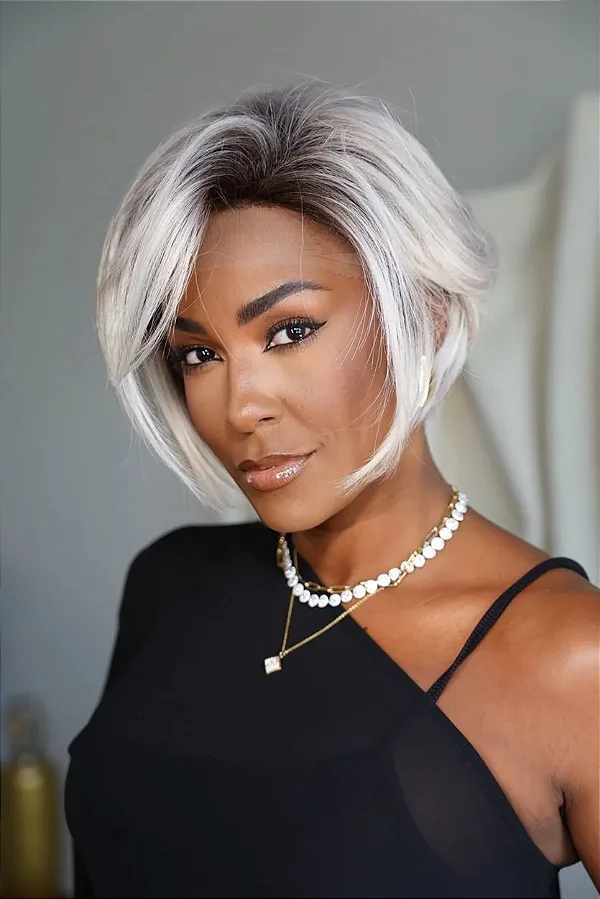 Lace Front Patrícia cor 1001C