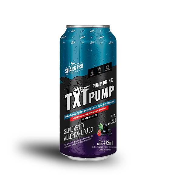 TXT PUMP - PRÉ TREINO DRINK AÇAI E GUARANA