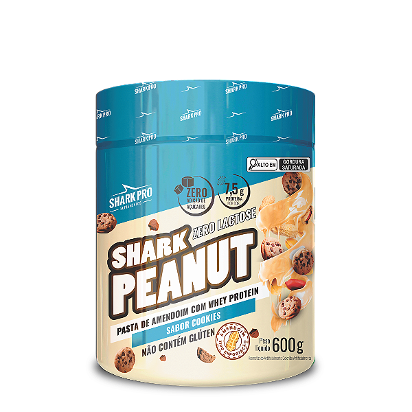 PASTA DE AMENDOIM GOURMET (COM WHEY) COOKIES 600G