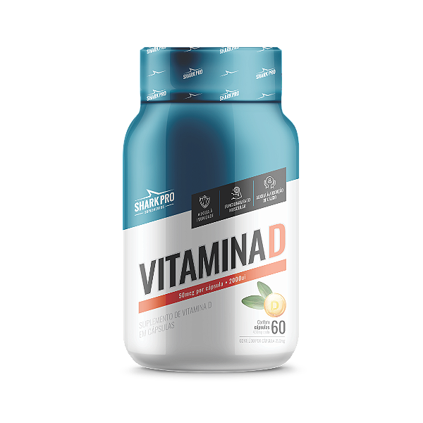 VITAMINA D - 60 CAPSULAS
