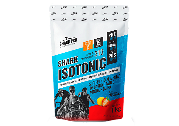 ISOTONICO - 1KG - MORANGO C/ MARACUJA