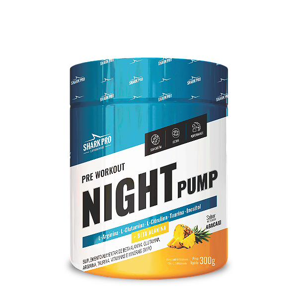 NIGHT PUMP - PRÉ TREINO 300G - ABACAXI