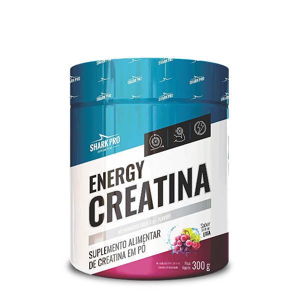 CREATINA ENERGY 300G SABOR UVA