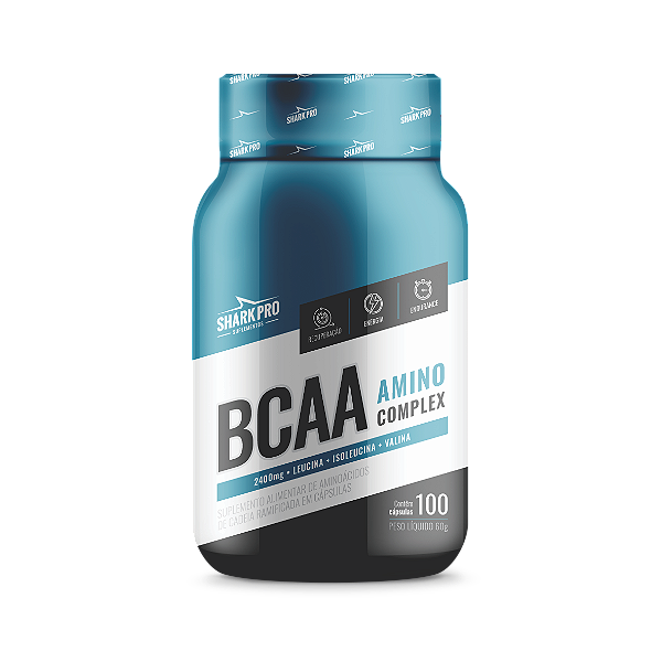 BCAA AMINO COMPLEX 2.400 - 100 CAPSULAS