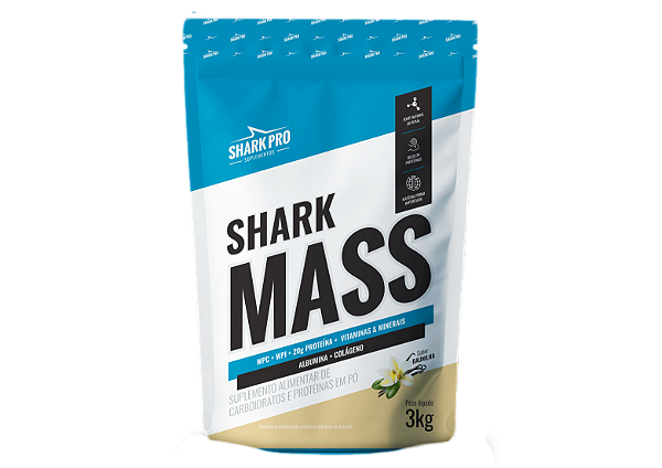 SHARK MASS POUCH 3KG - BAUNILHA