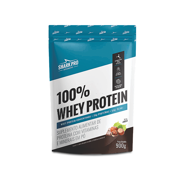 100% WHEY AVELÃ 900G POUCH