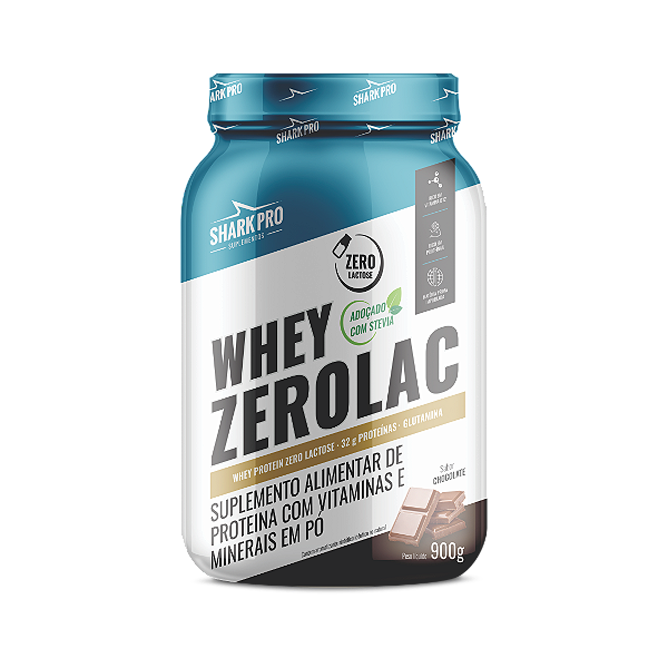 100% WHEY ZEROLAC CHOCOLATE 900G