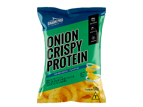 SNACK CRISP PROTEIN CAIXA COM 8 UNI