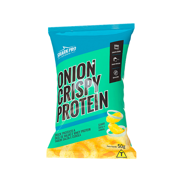 SNACK CRISPY PROTEIN CAIXA COM 8 UNI