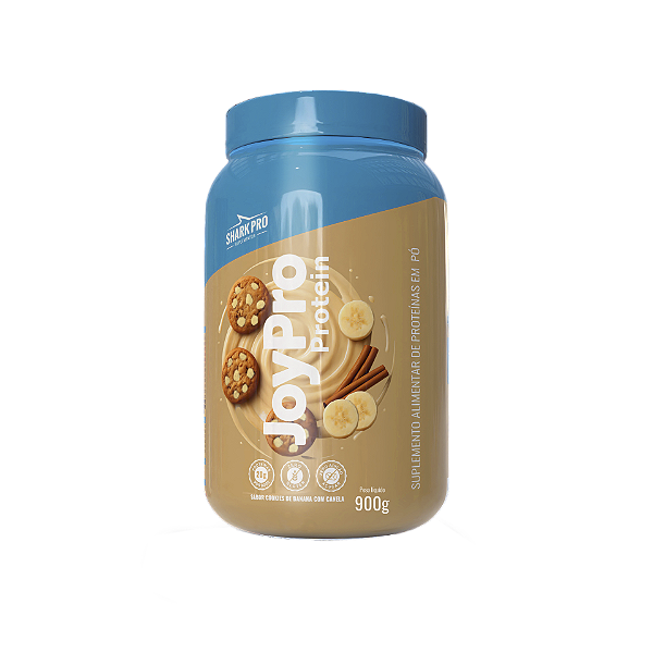 JOYPRO PROTEIN POTE 900G - COOKIES BANANA C/ CANELA