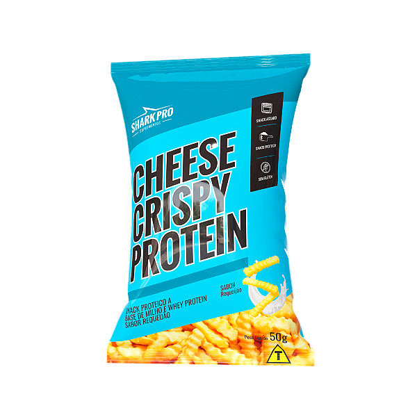 SHARK PRO SNACK CRISPY PROTEIN CX / 10 UNI REQUEIJÃO