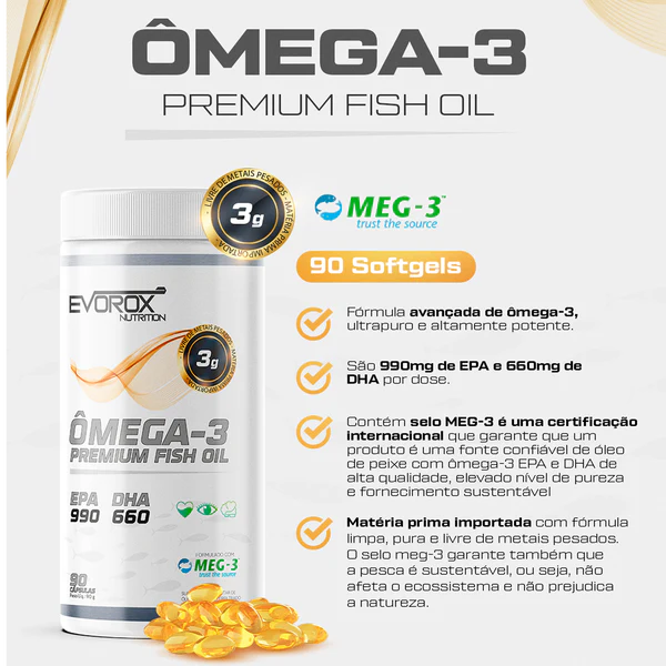 OMEGA 3 EVOROX 90CAPS
