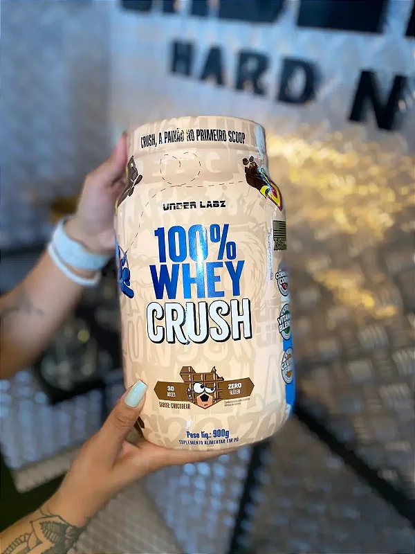 WHEY 100% CRUSH UNDER LABZ CHOCOBEAR 900G
