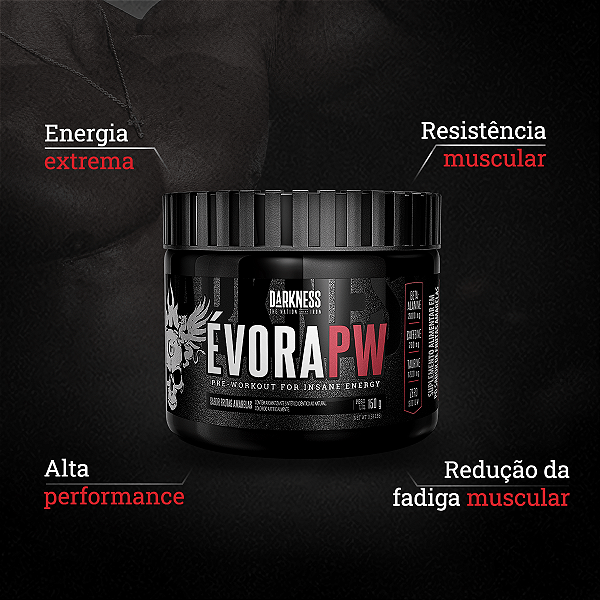 PRE TREINO EVORA PW MAÇA VERDE 150G