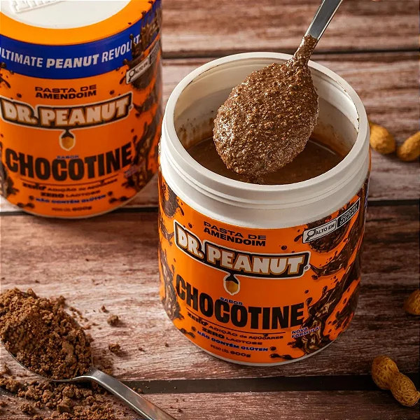 PASTA DE AMEDOIN DR PEANUT CHOCOTINE 600G
