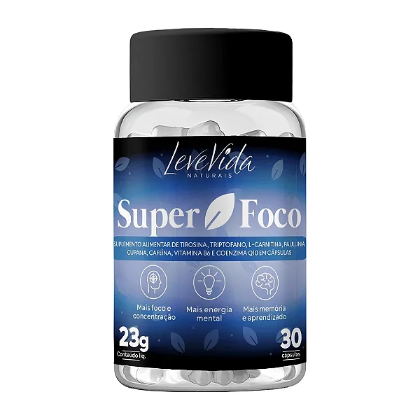 SUPER FOCO LEVE VIDA 30CAPS