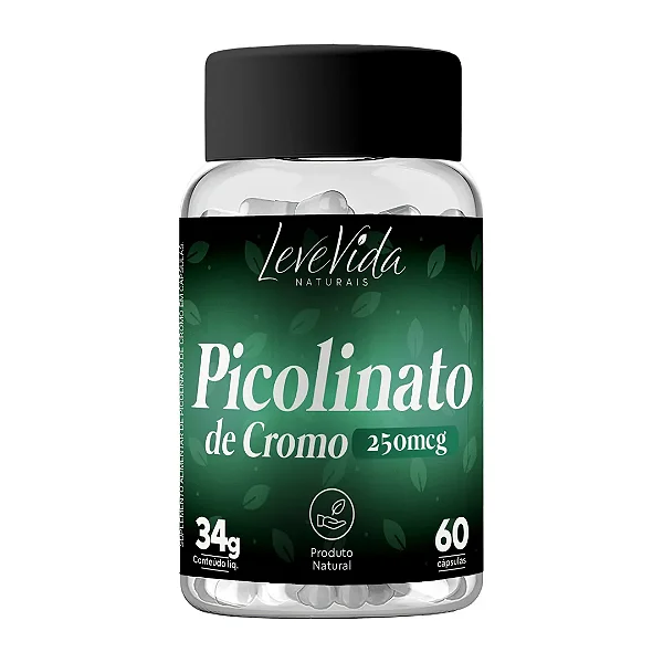 PICOLINATO DE CROMO LEVE VIDA 60CAPS