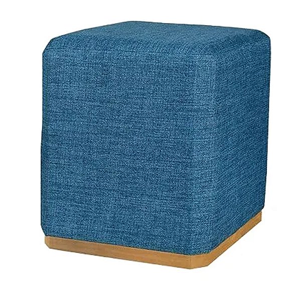 Puff Puf Quadrado Roma Decorativo Várias Cores