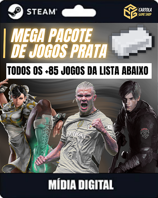 MEGA COMBO +85 JOGOS (Clair obscur, khazan deluxe, stellar blade etc.)  - STEAM PC