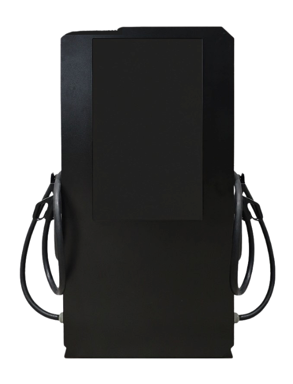 Carregador Rápido DC 80 kW com conector CCS2 tela de 50"| eletroposto