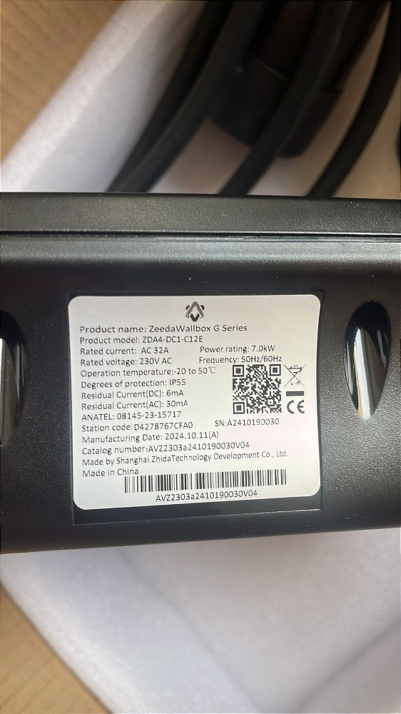 Wallbox GWM 7 kW.