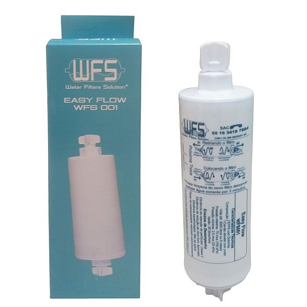 Filtro Refil externo compatível Geladeira Side by Side e Purificador Polar