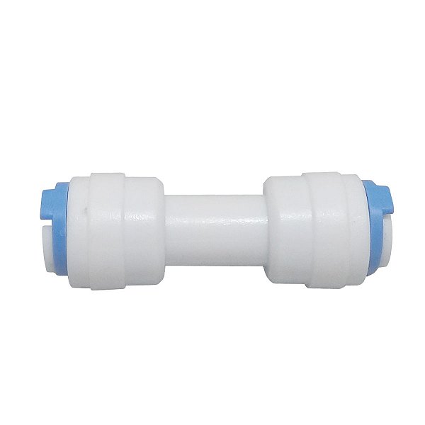 Emenda Mangueira Purificador Compatível Com Consul IBBL Electrolux União Reta 1/4"
