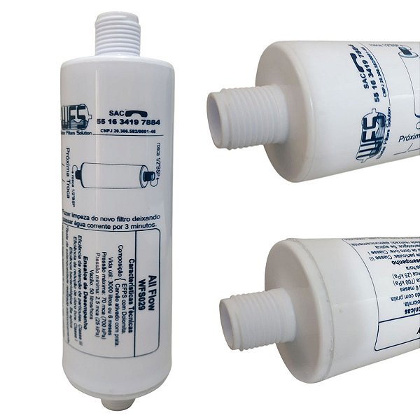 Filtro Refil Universal Purificador Rosca De 1/2  Bebedouro