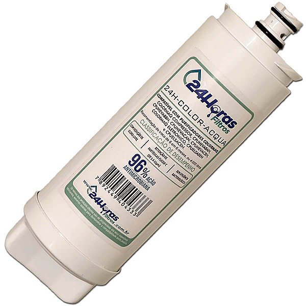 Filtro Refil Compatível Purificador Colormaq Acqua CPUHEVABAN CPUELSABEN CPUHEVABBN CPUHEVACBN CPUHEVACAN CPUELSACEN